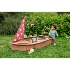 MUDDY BUDDY Zandbak "Seashell Diver" Cacaobruin 7 MUDDY BUDDY Zandbak "Seashell Diver" Cacaobruin -Kinderspeelgoed muddy buddy zandbak seashell diver cacaobruin a412344 2