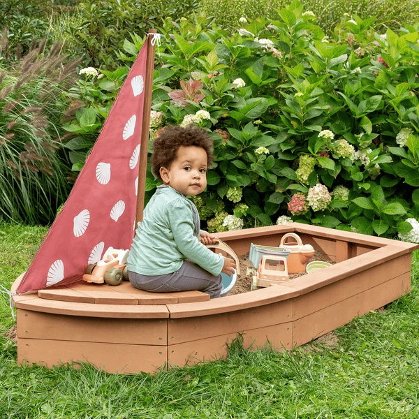 MUDDY BUDDY Zandbak "Seashell Diver" Cacaobruin 5 MUDDY BUDDY Zandbak "Seashell Diver" Cacaobruin - Afbeelding 5