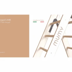 Mumy™ EasyCLIMB Klimrek Wit / Natuur -Kinderspeelgoed mumy easyclimb klimrek wit natuur a375002 4
