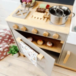 MUSTERKIND ® Speelkeuken Linum Warm Grijs/natuur 7 MUSTERKIND ® Speelkeuken Linum Warm Grijs/natuur -Kinderspeelgoed musterkind speelkeuken linum warm grijs natuur a295949 2