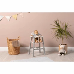 MUSTERKIND ® Viola Poppenstoel Grijs/wit/oud Roze -Kinderspeelgoed musterkind viola poppenstoel grijs wit oud roze a326741 3