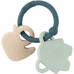 Nattou Bijtring Eend Groen -Kinderspeelgoed nattou bijtring eend groen a344242 2