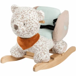 Nattou Boris En Jungo Schommeldier - Jungo Luipaard -Kinderspeelgoed nattou boris en jungo schommeldier jungo luipaard a367453 4