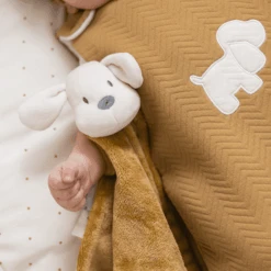 Nattou Charlie Maxi Knuffelshawl Flanel Karamel -Kinderspeelgoed nattou charlie maxi knuffelshawl flanel karamel a388965 2