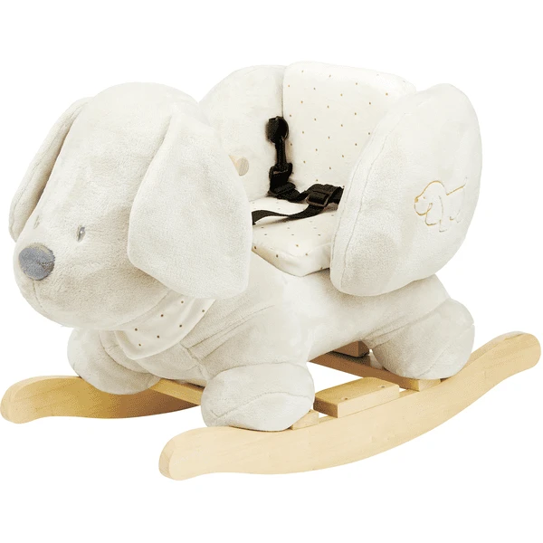 Nattou Charlie Schommelend Dier Vanille 1 Nattou Charlie Schommelend Dier Vanille