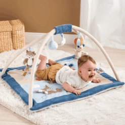 Nattou Jim & Bob Speelkussen Met Strik 7 Nattou Jim & Bob Speelkussen Met Strik -Kinderspeelgoed nattou jim bob speelkussen met strik a343573 2