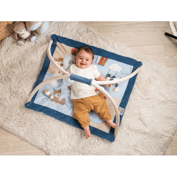 Nattou Jim & Bob Speelkussen Met Strik 4 Nattou Jim & Bob Speelkussen Met Strik - Afbeelding 4