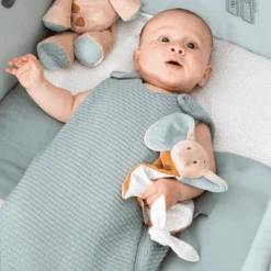 Nattou LUNA & AXEL Knuffeldoekje Axel Olifant -Kinderspeelgoed nattou luna amp axel knuffeldoekje axel olifant a332901 3