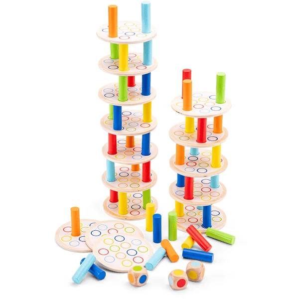 New Classic Toys® New Class Ic Toys Balance - Toren - Speeltoestel 2 New Classic Toys® New Class Ic Toys Balance - Toren - Speeltoestel - Afbeelding 2