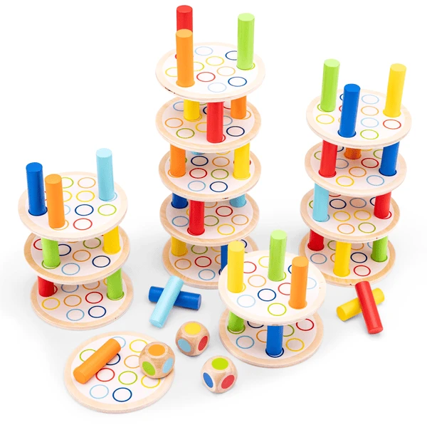 New Classic Toys® New Class Ic Toys Balance - Toren - Speeltoestel 5 New Classic Toys® New Class Ic Toys Balance - Toren - Speeltoestel - Afbeelding 5