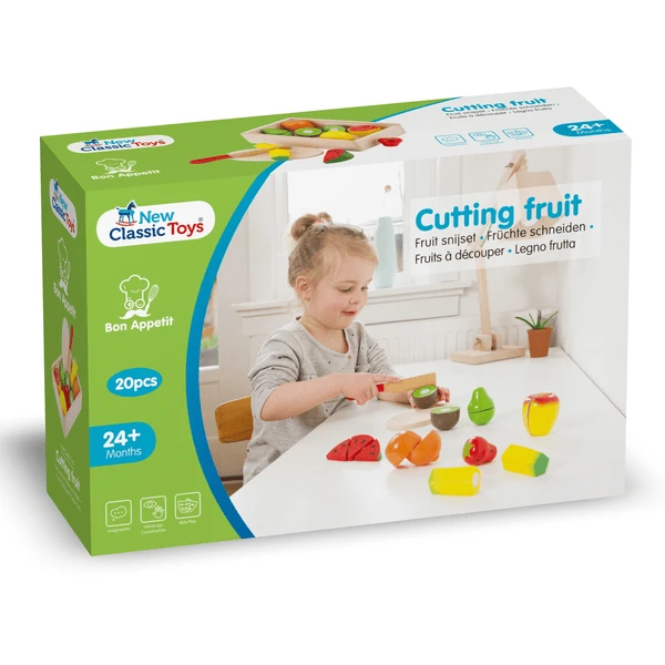 New Classic Toys® New Class Ic Toys Kleurrijk Gesneden Fruit 5 New Classic Toys® New Class Ic Toys Kleurrijk Gesneden Fruit - Afbeelding 5