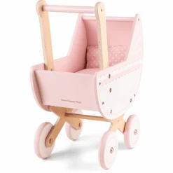 New Classic Toys® New Class Ic Toys Poppenwagen Roze Incl. Bedset -Kinderspeelgoed new class ic toys poppenwagen roze incl bedset a378668 2