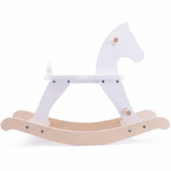New Classic Toys® New Class Ic Toys Rocking Horse-white 7 New Classic Toys® New Class Ic Toys Rocking Horse-white -Kinderspeelgoed new class ic toys rocking horse white a300936 2