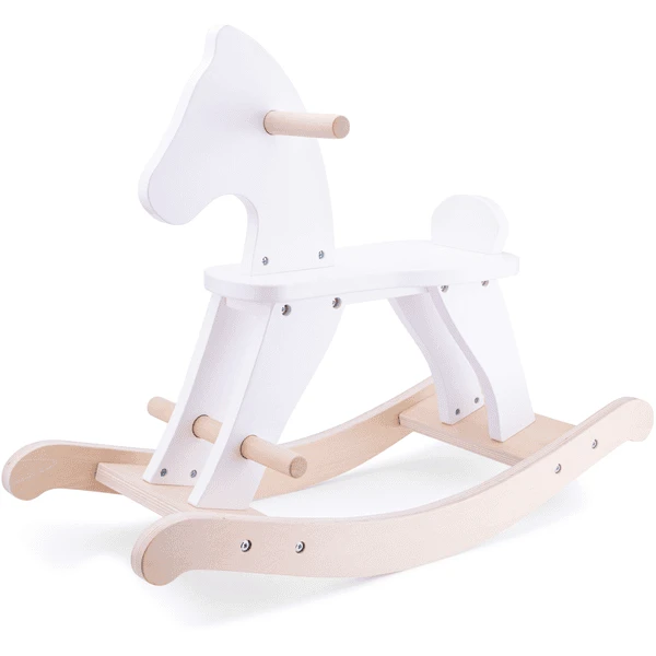 New Classic Toys® New Class Ic Toys Rocking Horse-white 4 New Classic Toys® New Class Ic Toys Rocking Horse-white - Afbeelding 4