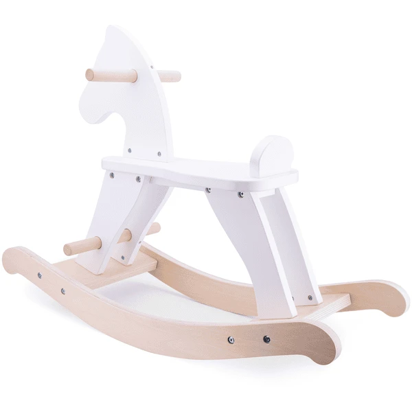 New Classic Toys® New Class Ic Toys Rocking Horse-white 5 New Classic Toys® New Class Ic Toys Rocking Horse-white - Afbeelding 5