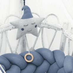 Nordic Coast Company Muziekdoos Ster Blauw-grijs -Kinderspeelgoed nordic coast company muziekdoos ster blauw grijs a399030 2