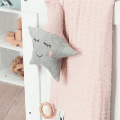 Nordic Coast Company Muziekdoos Ster Roze-grijs -Kinderspeelgoed nordic coast company muziekdoos ster roze grijs a399032 1