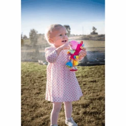 PLAYGRO Toy Box Paard Klipp Klapp, Pink -Kinderspeelgoed playgro toy box paard klipp klapp pink a151830 4