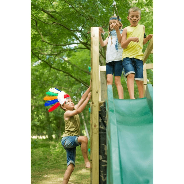 Plum Klimkubus Van Hout 4 Plum Klimkubus Van Hout - Afbeelding 4