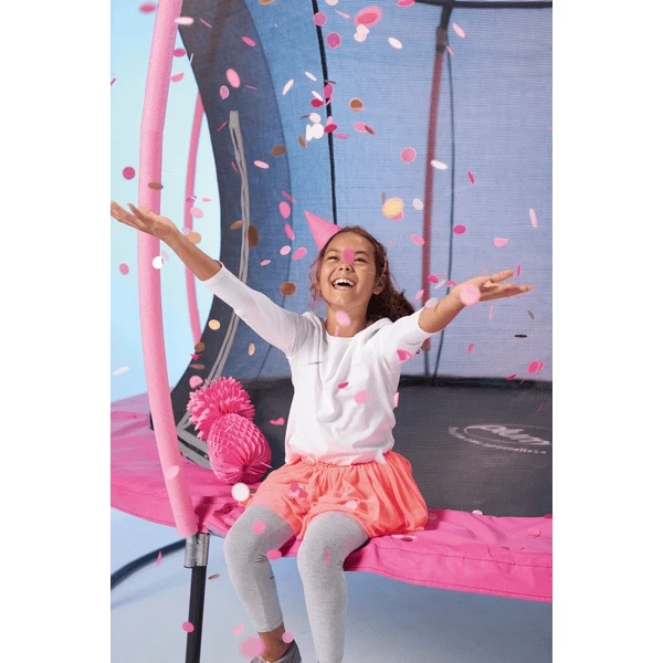 Plum ® Springsafe Trampoline Colour S 426 Cm Met Veiligheidsnet, Roze 2 Plum ® Springsafe Trampoline Colour S 426 Cm Met Veiligheidsnet, Roze - Afbeelding 2