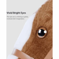 PonyCycle ® Bruin Met Rem En Geluid - Groot 9 PonyCycle ® Bruin Met Rem En Geluid - Groot -Kinderspeelgoed ponycycle bruin met rem en geluid groot a313694 4