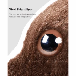 PonyCycle ® Donkerbruin Met Rem En Geluid - Groot -Kinderspeelgoed ponycycle donkerbruin met rem en geluid groot a313693 4