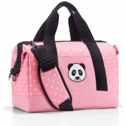 Reisenthel ® Allround Er M Kinderen Panda Stippen Roze -Kinderspeelgoed reisenthel allround er m kinderen panda stippen roze a316030 3