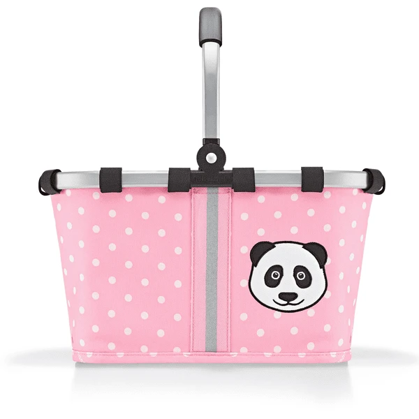 Reisenthel ® Carry Tas XS Kinderen Panda, Stippen Roze 2 Reisenthel ® Carry Tas XS Kinderen Panda, Stippen Roze - Afbeelding 2
