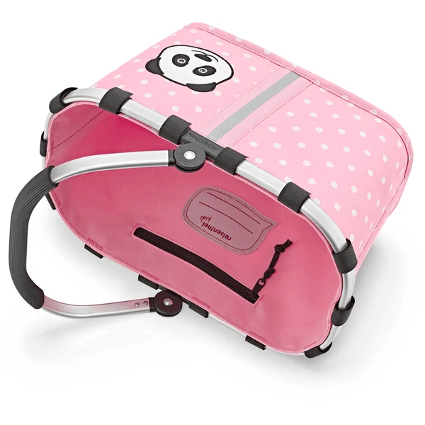 Reisenthel ® Carry Tas XS Kinderen Panda, Stippen Roze 3 Reisenthel ® Carry Tas XS Kinderen Panda, Stippen Roze - Afbeelding 3