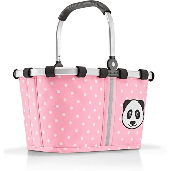 Reisenthel ® Carry Tas XS Kinderen Panda, Stippen Roze 1 Reisenthel ® Carry Tas XS Kinderen Panda, Stippen Roze