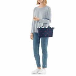 Reisenthel ® Carry Zak XS Gemengde Stippen Rood -Kinderspeelgoed reisenthel carry zak xs gemengde stippen rood a366931 4