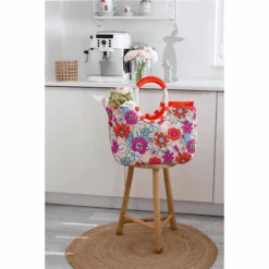 Reisenthel ® Loopshopper L Frame Bloemist Peach -Kinderspeelgoed reisenthel loopshopper l frame bloemist peach a392678 3