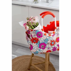 Reisenthel ® Loopshopper L Frame Bloemist Peach -Kinderspeelgoed reisenthel loopshopper l frame bloemist peach a392678 4