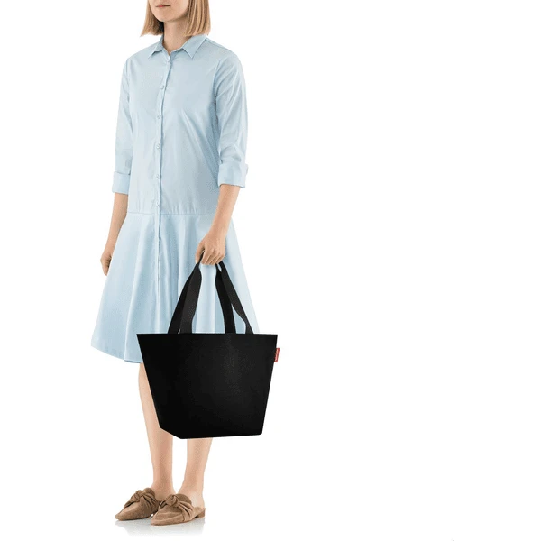 Reisenthel ® Shopper M Black 2 Reisenthel ® Shopper M Black - Afbeelding 2