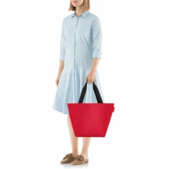 Reisenthel ® Shopper M Rood -Kinderspeelgoed reisenthel shopper m rood a392711 4