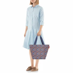 Reisenthel ® Shopper M Viola Blauw 9 Reisenthel ® Shopper M Viola Blauw -Kinderspeelgoed reisenthel shopper m viola blauw a392722 4