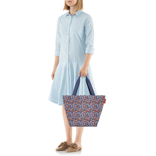 Reisenthel ® Shopper M Viola Blauw 5 Reisenthel ® Shopper M Viola Blauw - Afbeelding 5