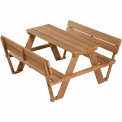 Roba Kinder Picknicktafel For 4 Outdoor Deluxe Teak Met Rugleuning 8 Roba Kinder Picknicktafel For 4 Outdoor Deluxe Teak Met Rugleuning -Kinderspeelgoed roba kinder picknicktafel for 4 outdoor deluxe teak met rugleuning a275680 3