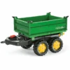 ROLLY TOYS Mega Trailer Groen 122004