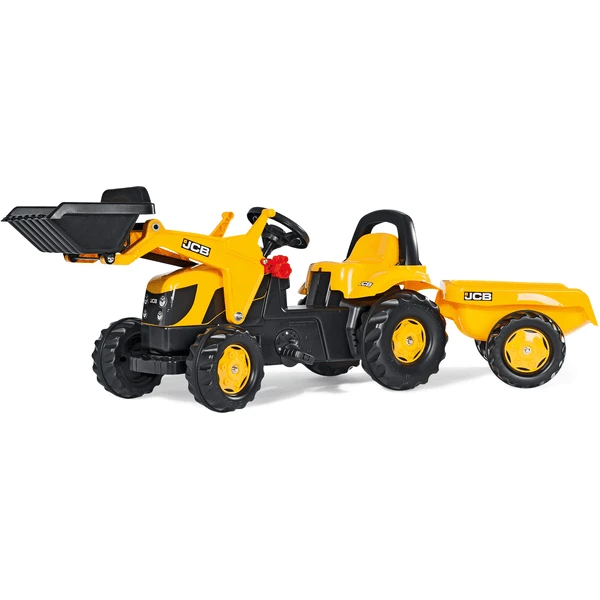 ROLLY TOYS RollyKid JCB Met RollyKid Trailer En RollyKid Lader 023837 2 ROLLY TOYS RollyKid JCB Met RollyKid Trailer En RollyKid Lader 023837 - Afbeelding 2