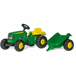 ROLLY TOYS Rollykid John Deere Met RollyKid Trailer 012190 -Kinderspeelgoed rolly toys rollykid john deere met rollykid trailer 012190 a166867 2