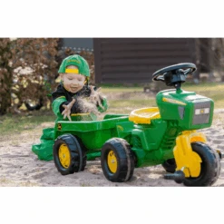 ROLLY TOYS RollyTrac John Deere Met RollyKid Trailer En RollySoundwheel 052769 8 ROLLY TOYS RollyTrac John Deere Met RollyKid Trailer En RollySoundwheel 052769 -Kinderspeelgoed rolly toys rollytrac john deere met rollykid trailer en rollysoundwheel 052769 a166871 3