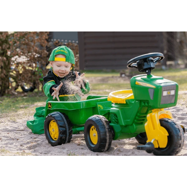 ROLLY TOYS RollyTrac John Deere Met RollyKid Trailer En RollySoundwheel 052769 4 ROLLY TOYS RollyTrac John Deere Met RollyKid Trailer En RollySoundwheel 052769 - Afbeelding 4
