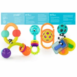 Sassy Baby Set Van Tuier En Rammelaar -Kinderspeelgoed sassy baby set van tuier en rammelaar a349467 2