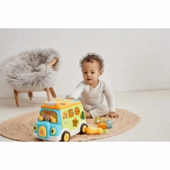 Scandinavian Baby Products Activity -Music Bus -Kinderspeelgoed scandinavian baby products activity music bus a363776 2