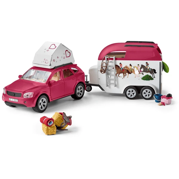 Schleich ® Horse Club Adventure Met Auto En Paardentrailer 42535 2 Schleich ® Horse Club Adventure Met Auto En Paardentrailer 42535 - Afbeelding 2