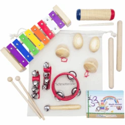 Schmetterline 16-delige Houten Ritmeset - RAINBOW -Kinderspeelgoed schmetterline 16 delige houten ritmeset rainbow a371195 4