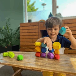 Schmetterline STAPELINO - Beukenhouten Evenwichtsstenen -Kinderspeelgoed schmetterline stapelino beukenhouten evenwichtsstenen a371215 2