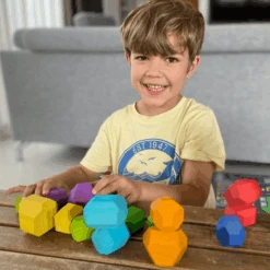 Schmetterline STAPELINO - Beukenhouten Evenwichtsstenen -Kinderspeelgoed schmetterline stapelino beukenhouten evenwichtsstenen a371215 3