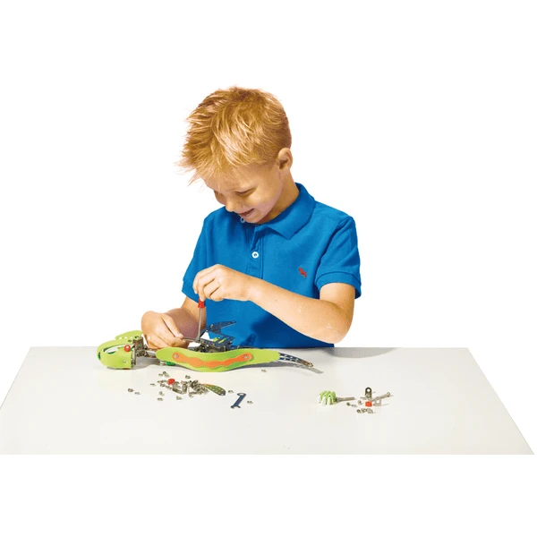 SES Creative SES Creativ E Bouwset - Metal Ldinosaurus 2 SES Creative SES Creativ E Bouwset - Metal Ldinosaurus - Afbeelding 2